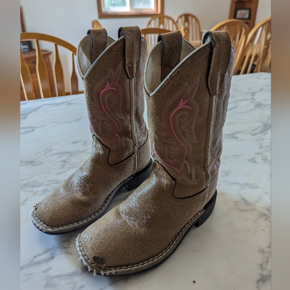 Girls Shyanne Madison cowboy boots, 11 D